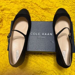Cole Haan, Black Ballet Shoes, Size 10